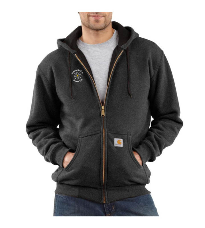 Carhartt Thermal-Lined Zip-Front Sweatshirt Carhartt Thermal-Lined Zip-Front Sweatshirt